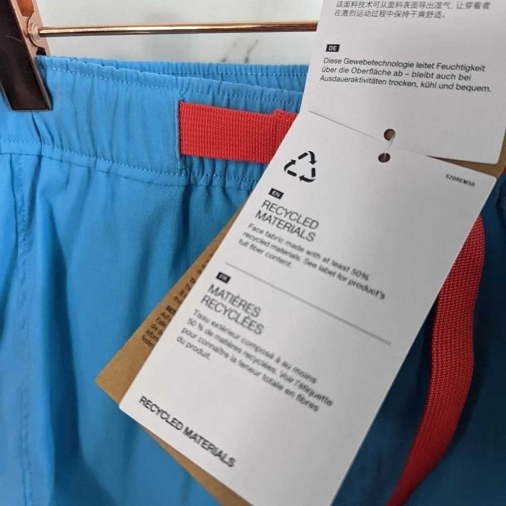 The North Face Shorts Men's Blue L New Belted Class V Norse Pocket